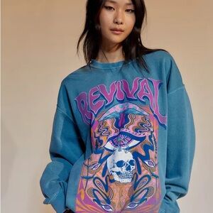 Urban Outfitters Social Project Revival Crewneck